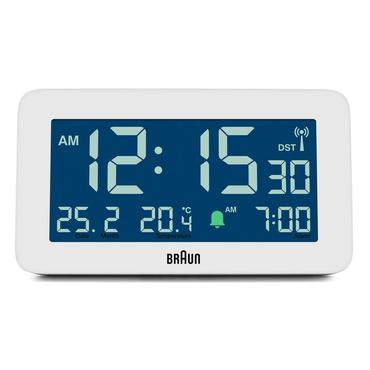 Braun BC10 Digital alarmur Hvid