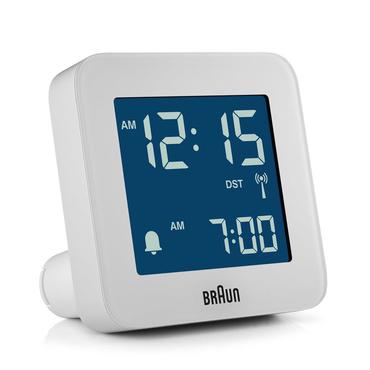 Braun BC09-DCF Digital alarmur Hvid