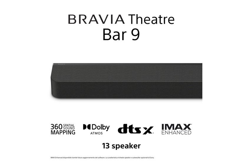 Sony BRAVIA Theater Bar 9 HT-A9000 – lydbar – til hjemmebiograf – trådløs