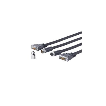 VivoLink Pro Cross Wall - DVI-kabel - 10 m