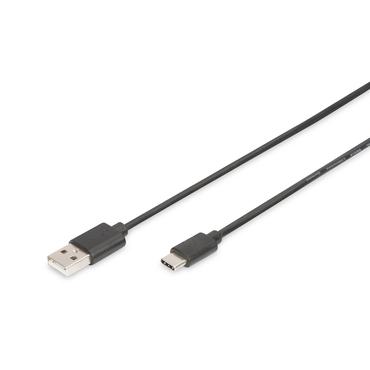 DIGITUS - USB typ C-kabel - USB till 24 pin USB-C - 1.8 m