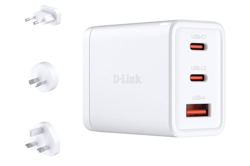 D-Link DCP-651 oplader til mobil enhed Universel Hvid Vekselstr&oslash;m Hurtig opladning Indend&oslash;rs