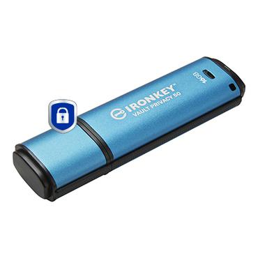 Kingston IronKey Vault Privacy 50 Series - USB flashdrive - 16 GB - TAA-kompatibel