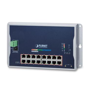 PLANET WGS-4215-16P2S netværksswitch Administreret L2 Gigabit Ethernet (10/100/1000) Strøm over Ethernet (PoE) Sort