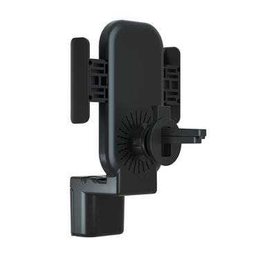 Terratec ChargeAir All Car Aktiv holder Mobiltelefon/Smartphone, SmartWatch Sort