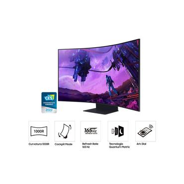 Samsung Odyssey Ark S55BG970NU skärm - Quantum Mini LED - 55" - AMD FreeSync Premium Pro - VA - 1ms