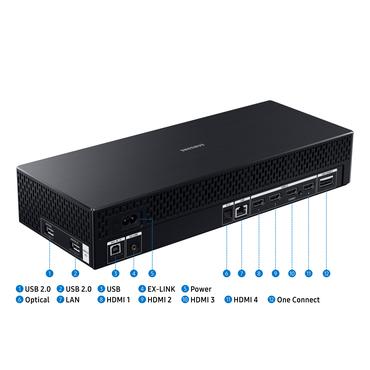 Samsung Odyssey Ark S55BG970NU skärm - Quantum Mini LED - 55" - AMD FreeSync Premium Pro - VA - 1ms