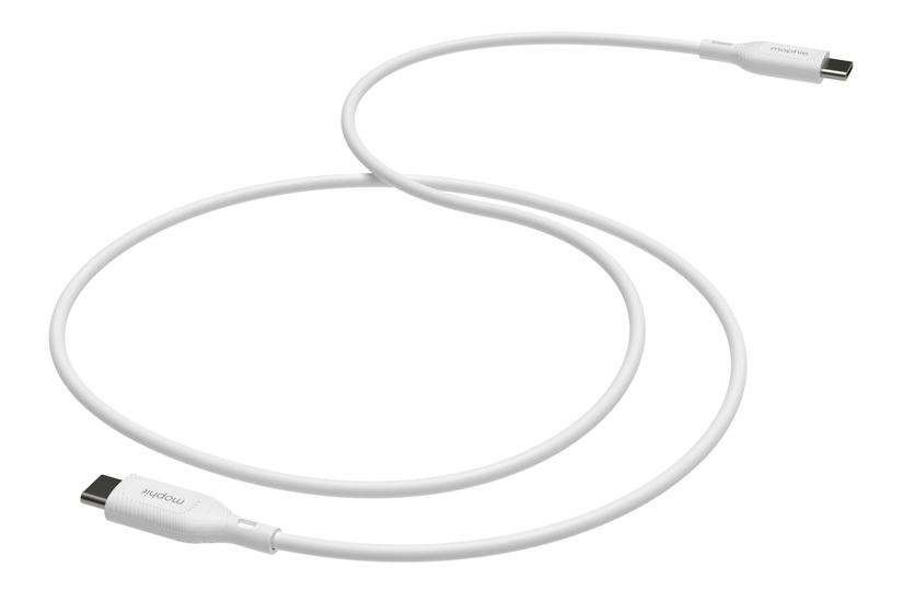 mophie essentials 409913781 USB-kabel 2 m USB C Hvid