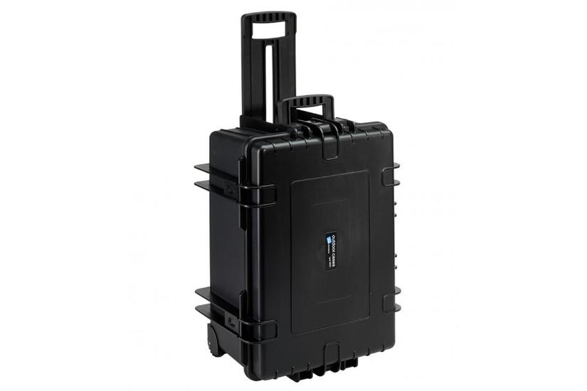 B&w Cases 6800/b/si Transportkasse Til Udstyr Trolley Etui Sort