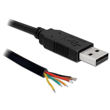 Delock Converter USB 2.0 > Serial-TTL 6 open wires (3.3 V)