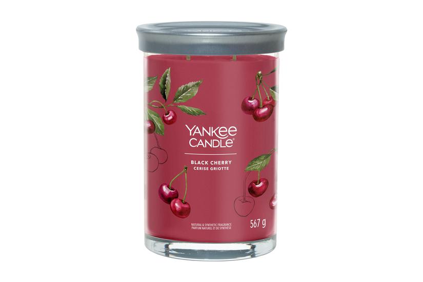 Yankee Candle 1724478E vokslys Cylinder Kirseb&aelig;r (frugt) R&oslash;d 1 stk
