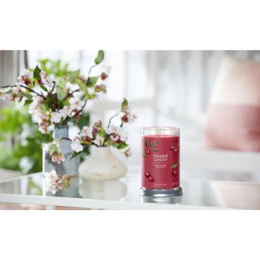 Yankee Candle 1724478E vokslys Cylinder Kirseb&aelig;r (frugt) R&oslash;d 1 stk
