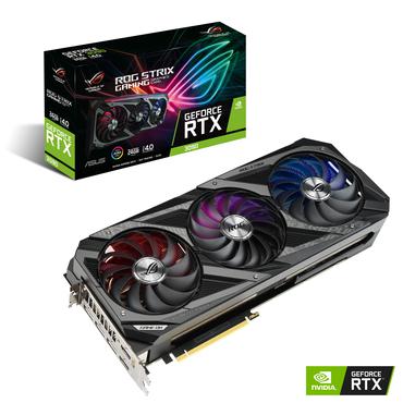ASUS ROG-STRIX-RTX3090-24G-GAMING Grafikkort - 24GB GDDR6