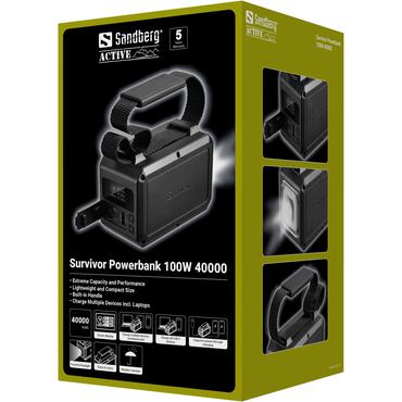 Sandberg Survivor Powerbank 100W 40000
