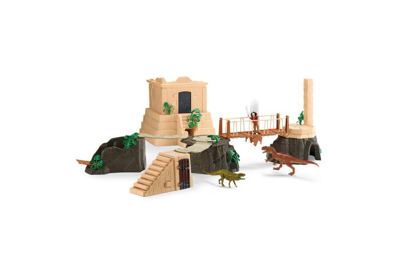 Schleich Dinosaurs      42656 Dino Tempel-Eroberung Mega-Set