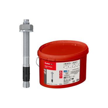 Fischer 568859 skrueanker og v&aelig;gudtag 85 stk 110 mm