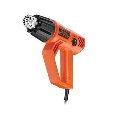 Black & Decker KX2001-QS varmepistol Varmluftspistol 500 l/min 600 &deg;C 2000 W Sort, Orange
