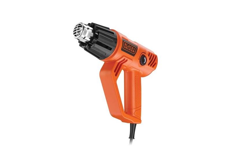 Black & Decker KX2001-QS varmepistol Varmluftspistol 500 l/min 600 &deg;C 2000 W Sort, Orange