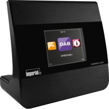 Imperial Dabman I400 radiomodtager Digital Sort