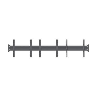 Multibrackets M Pro Series Wallmount MBWW3U konsol - för 3 LCD-bildskärmar - svart