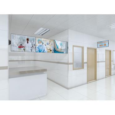 Multibrackets M Pro Series Wallmount MBWW3U konsol - för 3 LCD-bildskärmar - svart