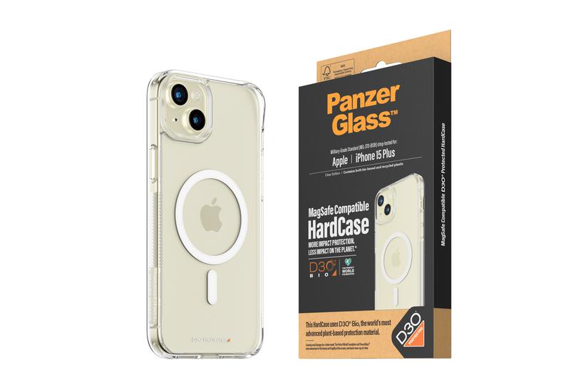 PanzerGlass HardCase Clear Edition - baksidesskydd f&ouml;r mobiltelefon