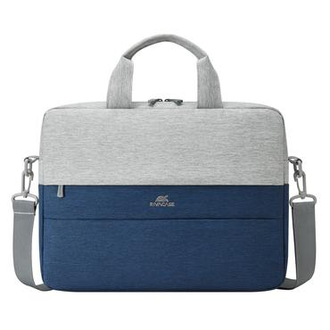 Rivacase 7522 GREY/DARK BLUE taske og etui til laptop 35,6 cm (14") Mappe Blå, Grå
