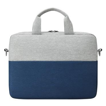 Rivacase 7522 GREY/DARK BLUE taske og etui til laptop 35,6 cm (14") Mappe Blå, Grå