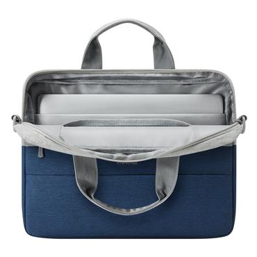 Rivacase 7522 GREY/DARK BLUE taske og etui til laptop 35,6 cm (14") Mappe Blå, Grå