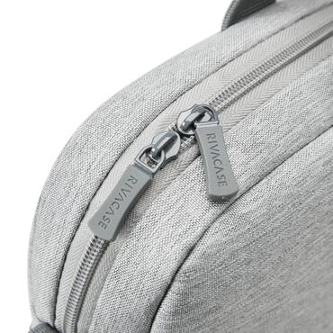 Rivacase 7522 GREY/DARK BLUE taske og etui til laptop 35,6 cm (14") Mappe Blå, Grå