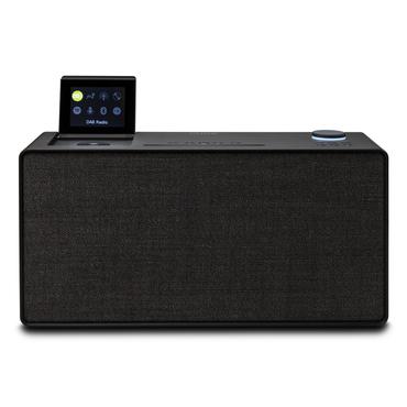 Pure EVOKE Home, CD, FM/DAB+-/Internet-Radi Bærbar stereohøjttaler Sort 100 W