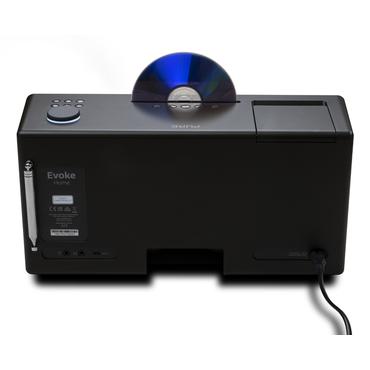 Pure EVOKE Home, CD, FM/DAB+-/Internet-Radi Bærbar stereohøjttaler Sort 100 W