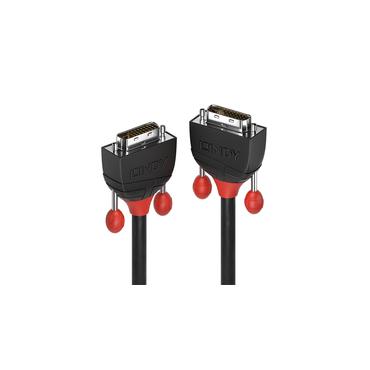 Lindy 36254 DVI kabel 5 m DVI-D Sort