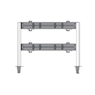 Multibrackets M Pro MBDM2x2U monteringssats - för 2x2 platta paneler - silver
