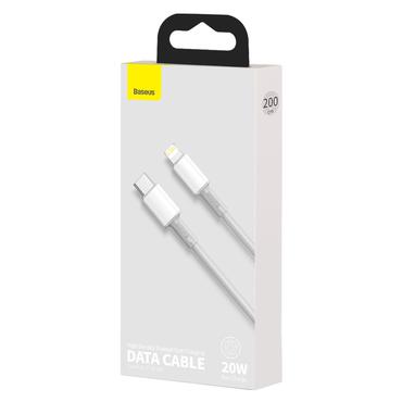 Baseus CATLGD-A02 Lightning kabel 2 m Hvid