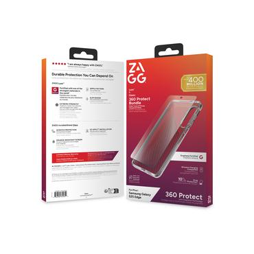Zagg - Luxe & Glass 360 Bundle - baksidesskydd f&ouml;r mobiltelefon