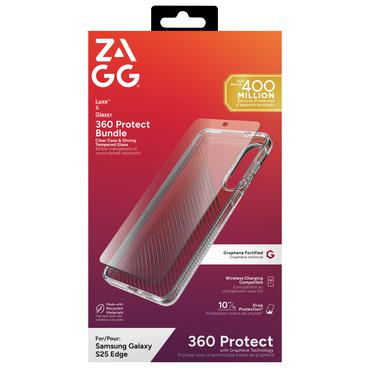 Zagg - Luxe & Glass 360 Bundle - baksidesskydd f&ouml;r mobiltelefon