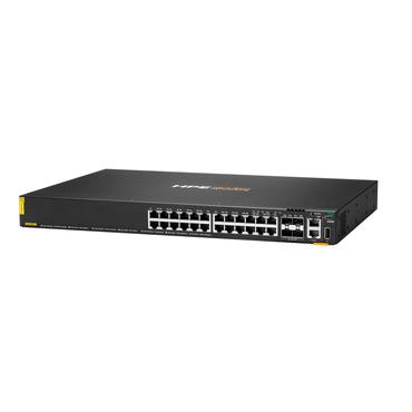 HPE Aruba Networking CX 6200F 24G Class-4 PoE 4SFP+ 370W Switch Administreret L3 Gigabit Ethernet (10/100/1000) Strøm over Ethernet (PoE) 1U