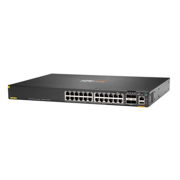HPE Aruba Networking CX 6200F 24G Class-4 PoE 4SFP+ 370W Switch Administreret L3 Gigabit Ethernet (10/100/1000) Strøm over Ethernet (PoE) 1U