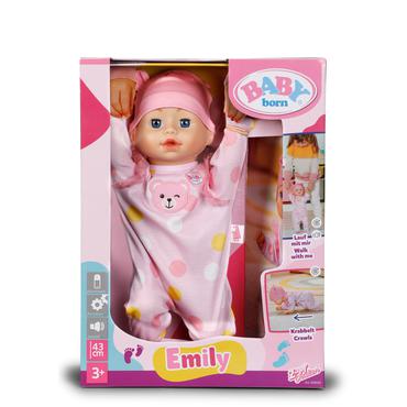 BABY born @ Emily Walk with me 43cm