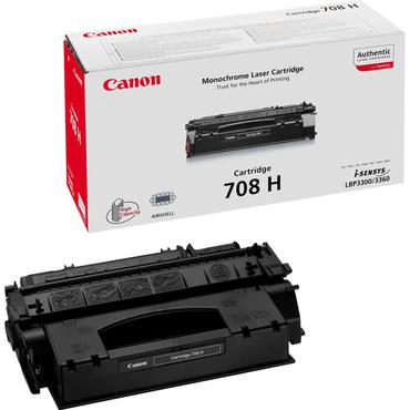 Canon 708H - svart - original - tonerkassett