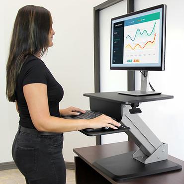 StarTech.com Height Adjustable Standing Desk Converter