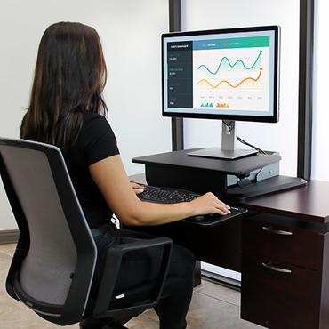 StarTech.com Height Adjustable Standing Desk Converter