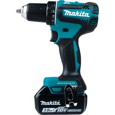 Makita DDF485RFJ bor 1900 rpm N&oslash;glefri 1,7 kg Sort, Bl&aring;