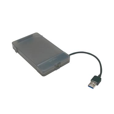 LogiLink AU0037 drevkabinet HDD/SSD kabinet Gr&aring; 2.5"