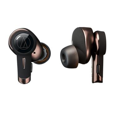 Audio-Technica ATH-TWX9 - ægte trådløse øretelefoner med mik.