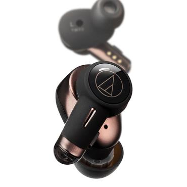 Audio-Technica ATH-TWX9 - ægte trådløse øretelefoner med mik.