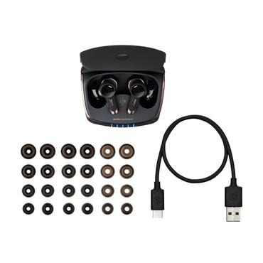 Audio-Technica ATH-TWX9 - ægte trådløse øretelefoner med mik.