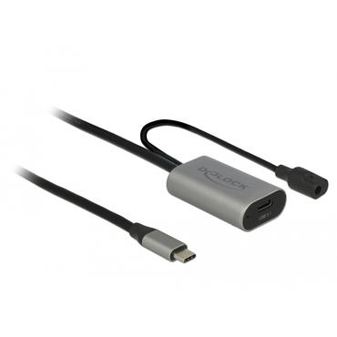 Delock - USB typ C-f&ouml;rl&auml;ngningskabel - 5 m