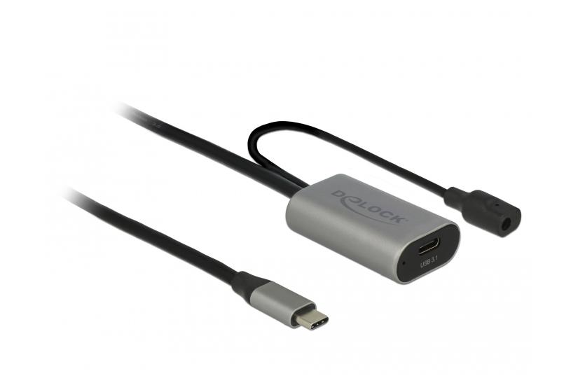 Delock - USB typ C-f&ouml;rl&auml;ngningskabel - 5 m